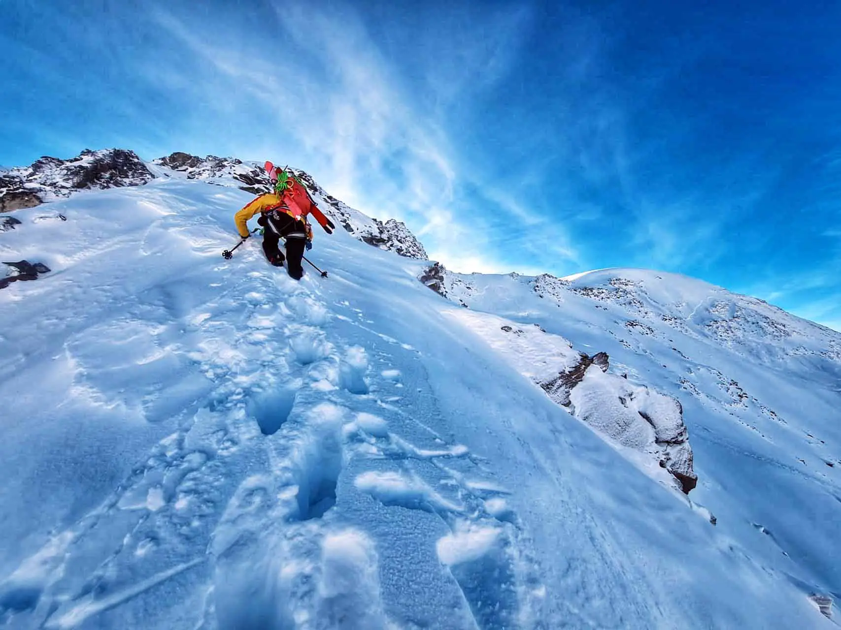 Ski Tour Weißseespitze Ski Guide - Easy along the ridge